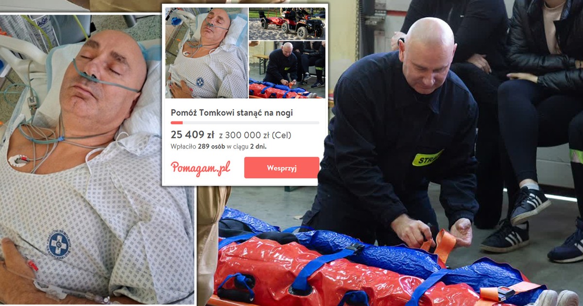 Całe życie ratował innych. Teraz sam walczy o zdrowie. Strażak z Żar potrzebuje pomocy