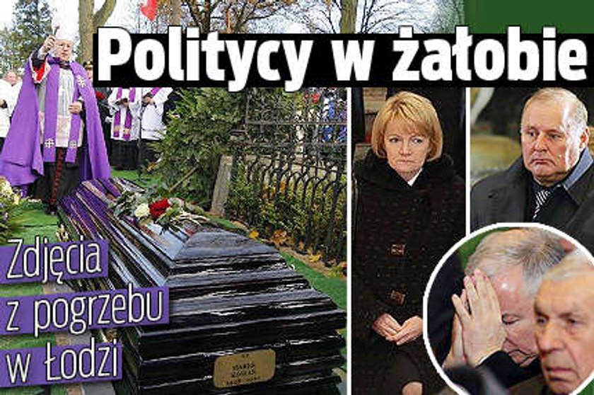 Politycy w żałobie. Zdjęcia z pogrzebu Marka Rosiaka