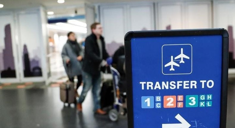 Passengers arrive at Chicago O'Hare International Airport.Thomson Reuters