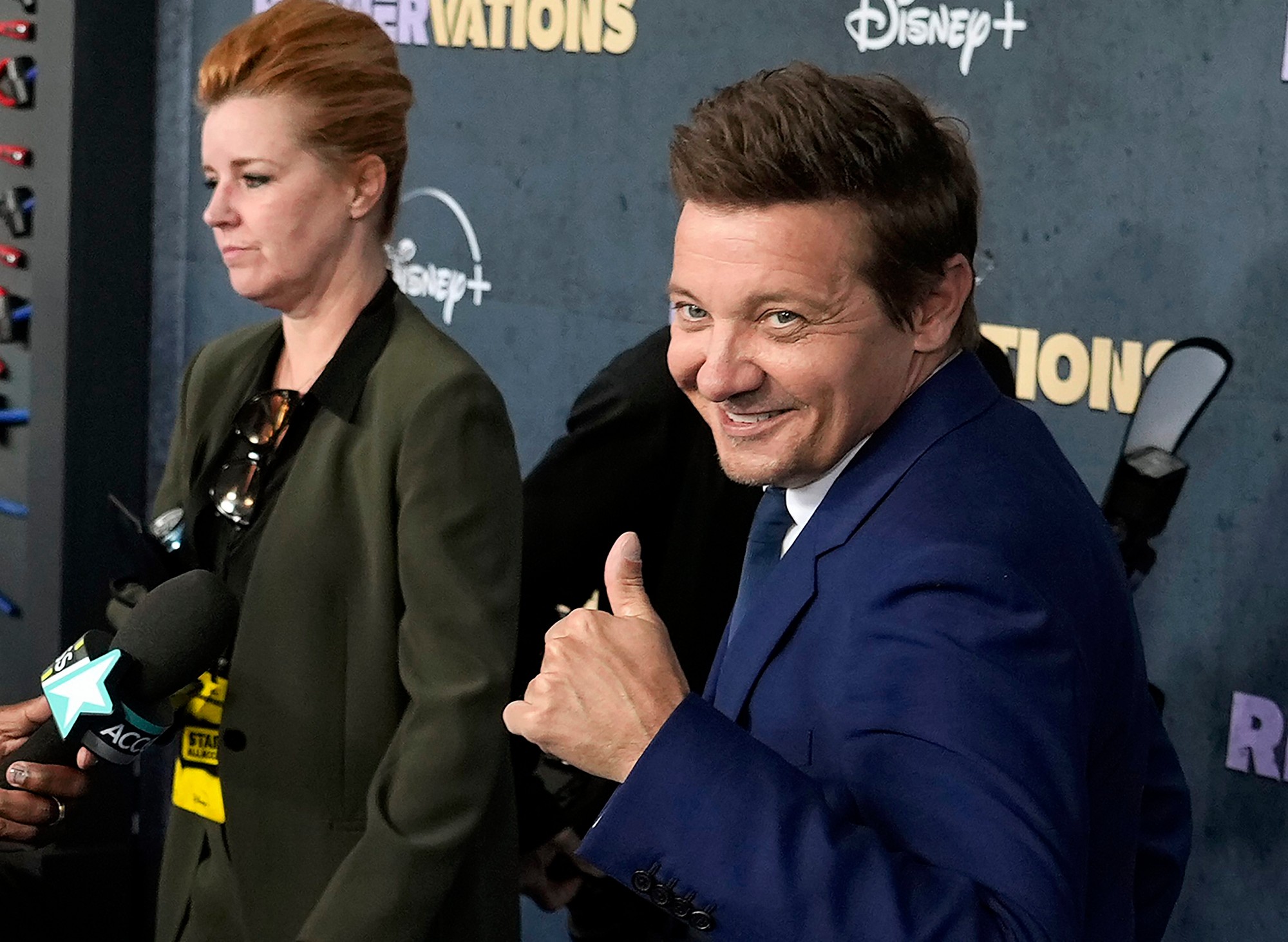 Americký herec Jeremy Renner.