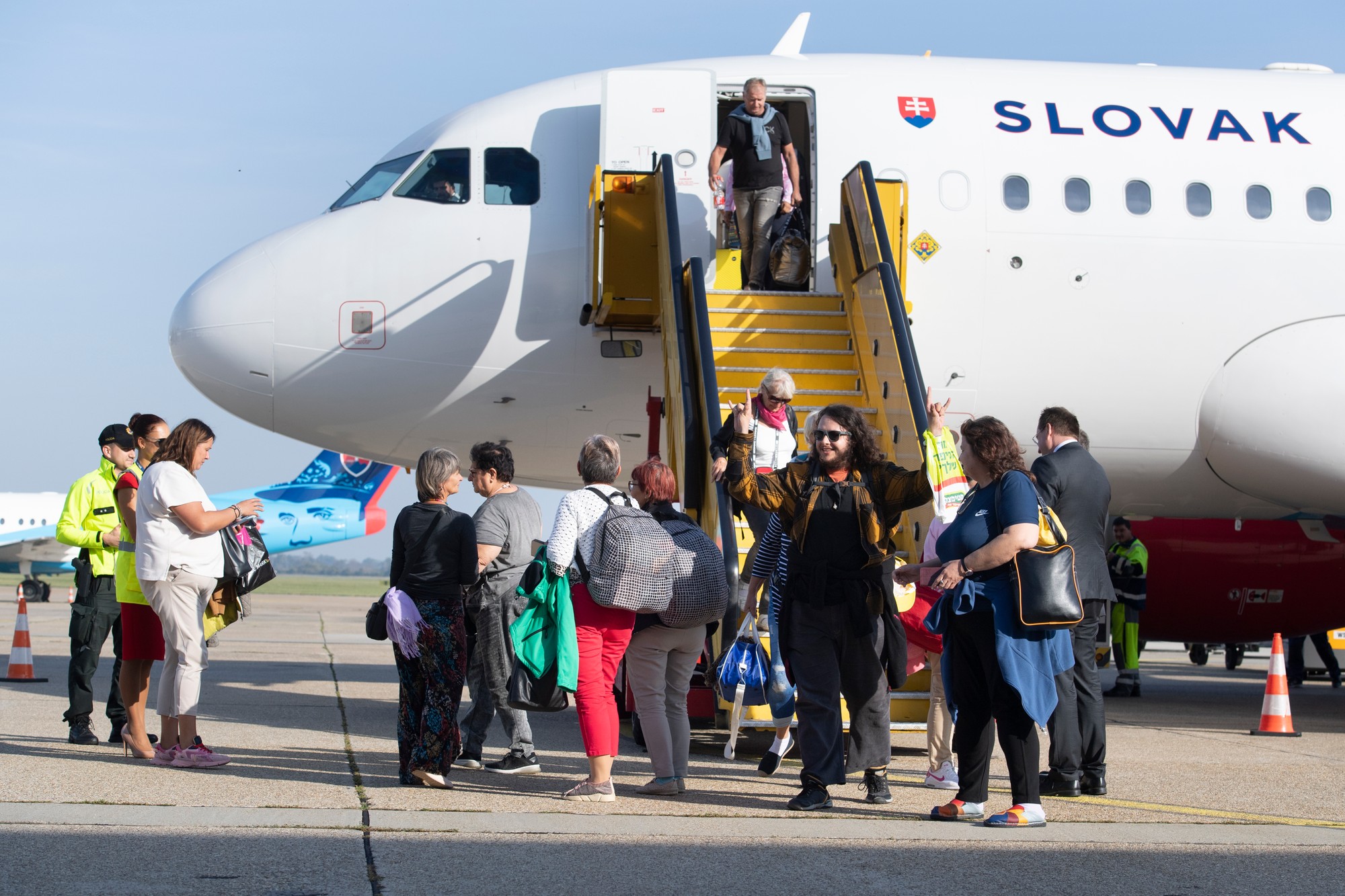 Prílet Slovákov vládnym špeciálom z Izraela.