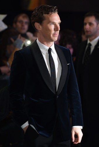 Benedict Cumberbatch na premierze w Londynie