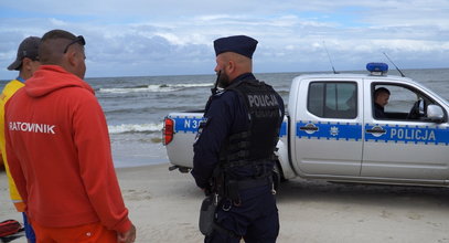 Tragedia na plaży w Jantarze. 37-latek lekceważył ostrzeżenia ratowników