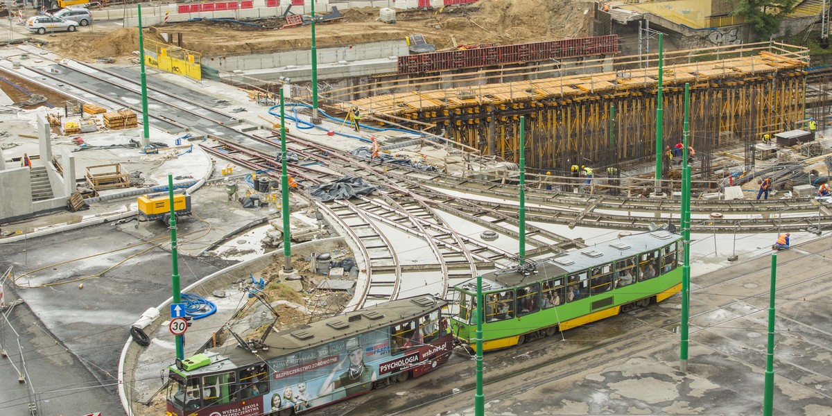 Wiemy, kiedy zakończy się remont Ronda Kaponiera! 