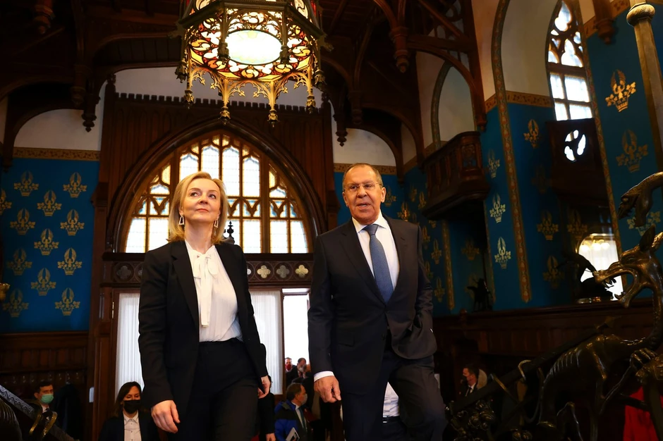 Liz Tras i Sergej Lavrov u Moskvi 10. februara