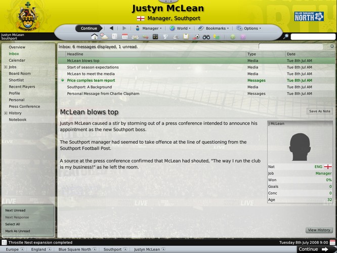 Football Manager, PC