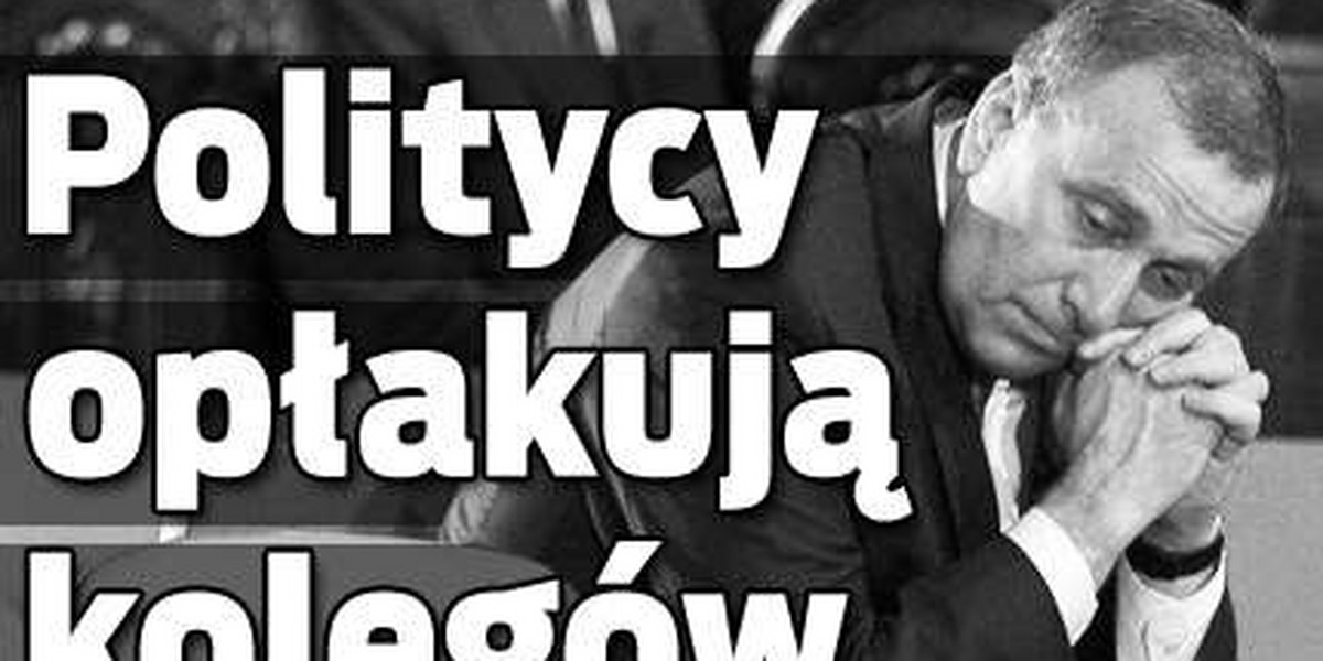 Politycy opłakują kolegów