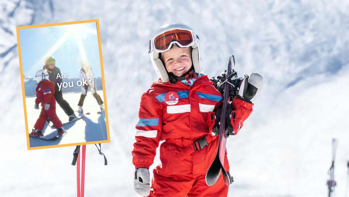 Najmłodsza instruktorka narciarstwa w Austrii. Trzylatka gwiazdą TikToka