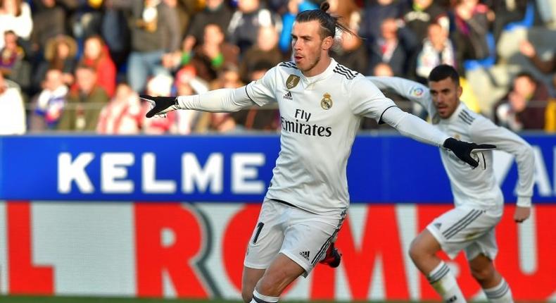 Gareth Bale scored his first goal in La Liga since September 1