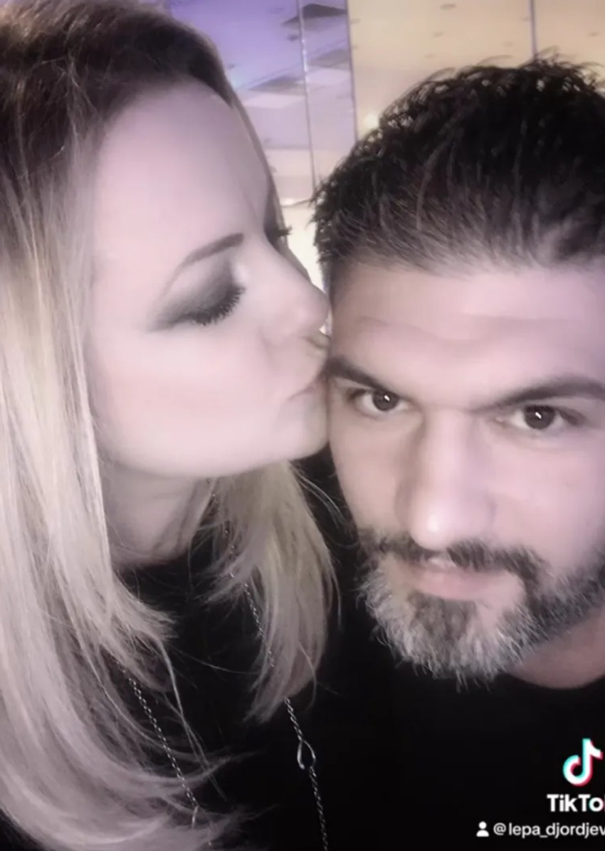 Lepa Đorđević sa mužem