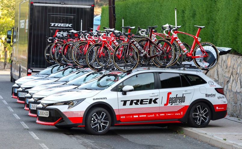 Corolla TREK samochodem teamu Trek-Segafredo