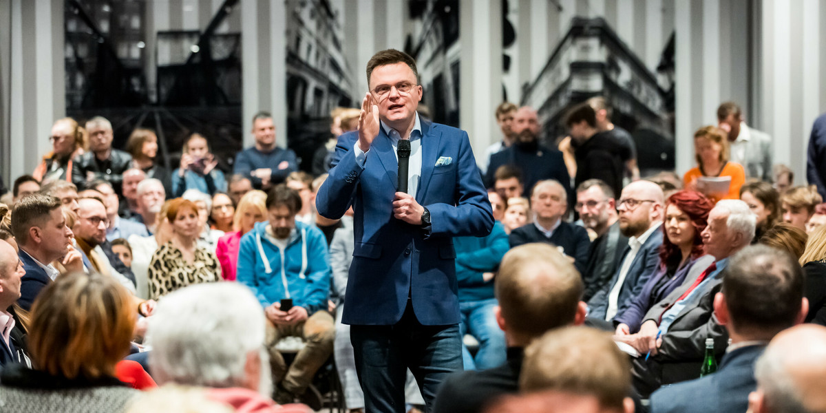Partia Szymona Hołowni przedstawiła postulaty, które mają poprawić byt przedsiębiorców.