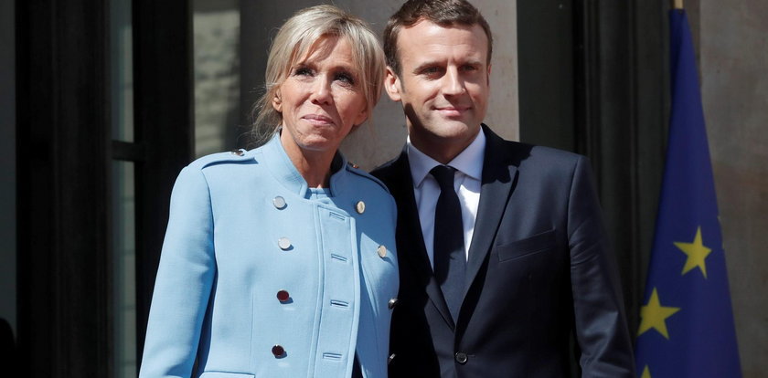 Żona prezydenta Francji chce być jak Melania Trump?