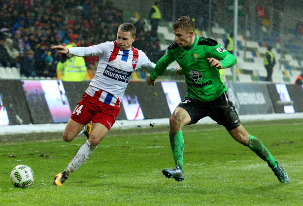 Ekstraklasa: Trzecie z rzędu zwycięstwo piłkarzy Podbeskidzia Bielsko-Biała