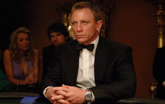 Daniel Craig w Casino Royale