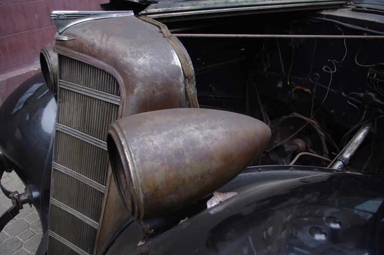 Cadillac kupiony dla Marszałka Józefa Piłsudskiego - stan obecny