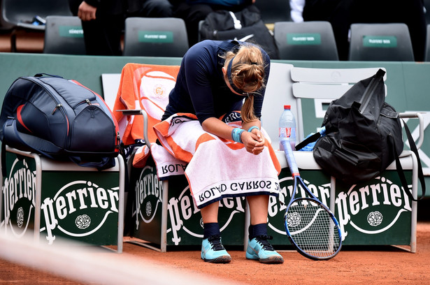 French Open: Kontuzjowana Azarenka odpadła w pierwszej rundzie