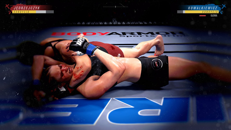 EA Sports UFC 4 - screenshot z wersji na PlayStation 4