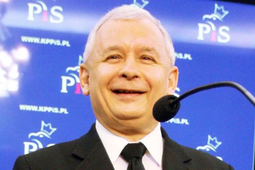 Kaczyński śmieje się z Kamińskiego