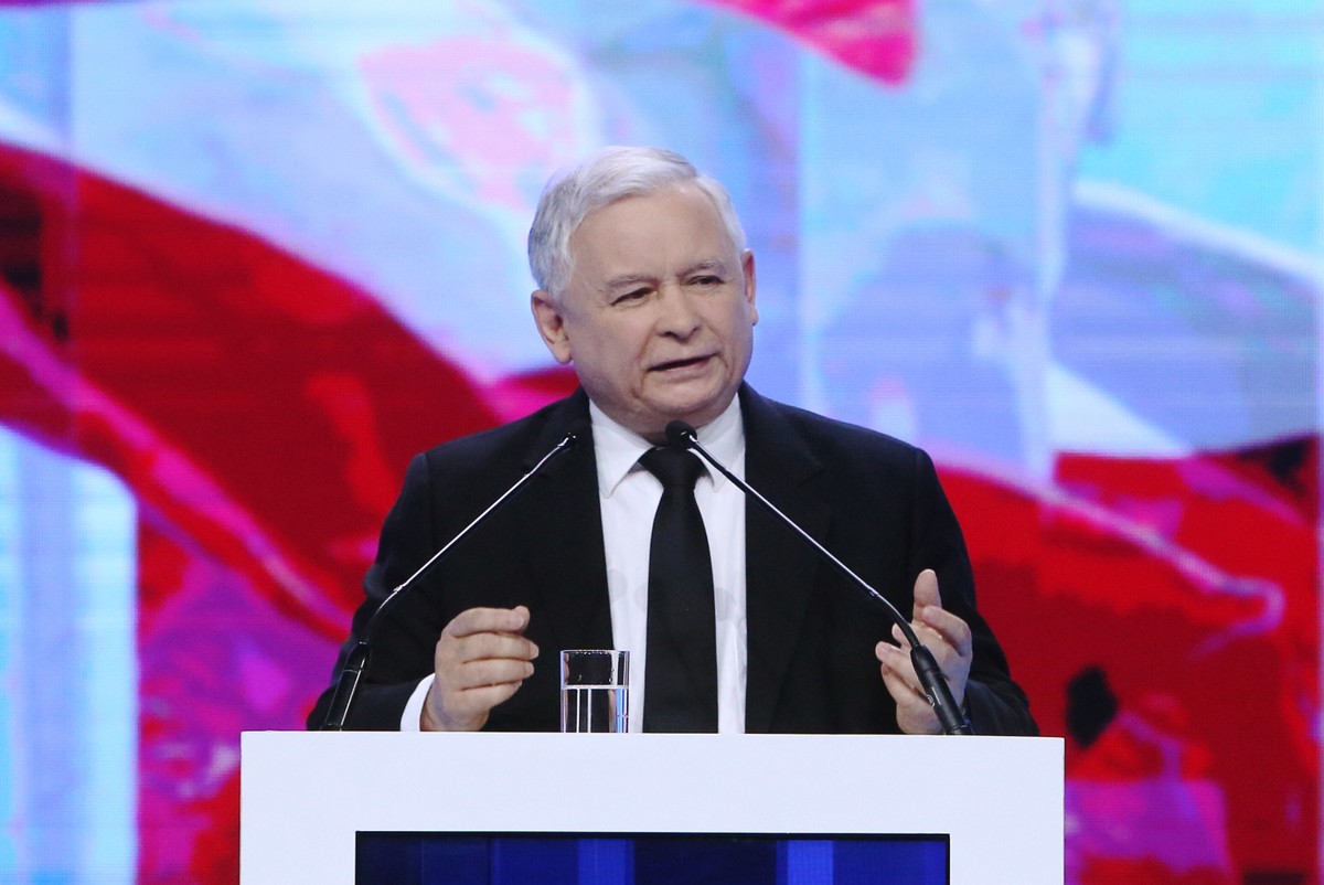 Prezes PiS Jarosław Kaczyński