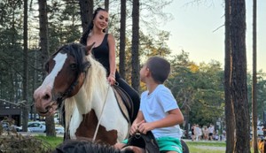 Anita Stanojlović sa sinom