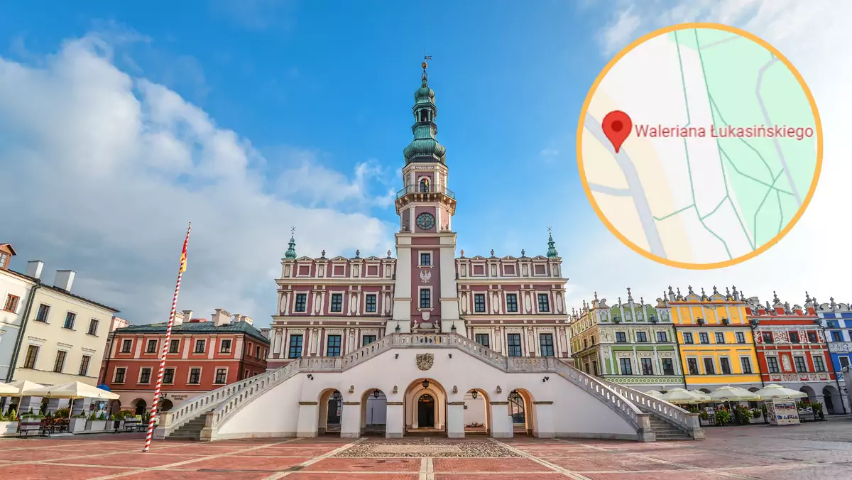 Zamość (Screen: Google Maps)