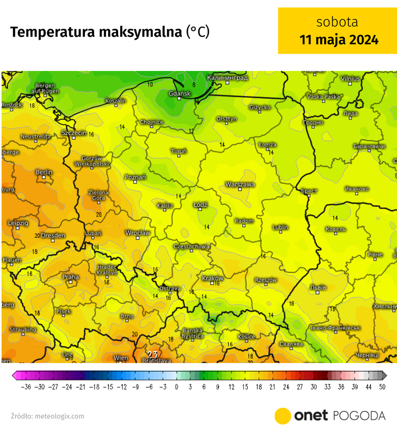 Zapowiada się chłodna sobota