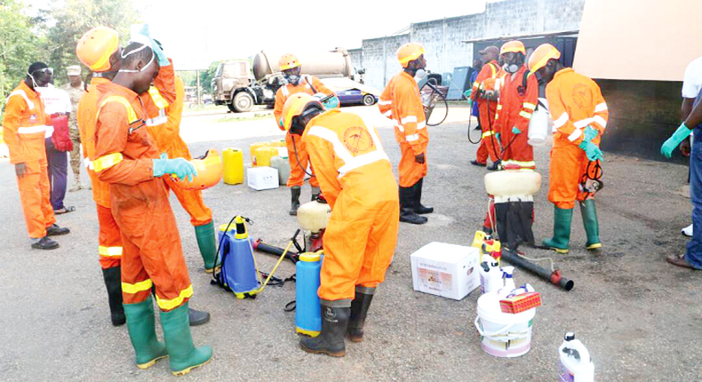 Coronavirus: 1,300 sprayers deployed to disinfect markets in Accra today 