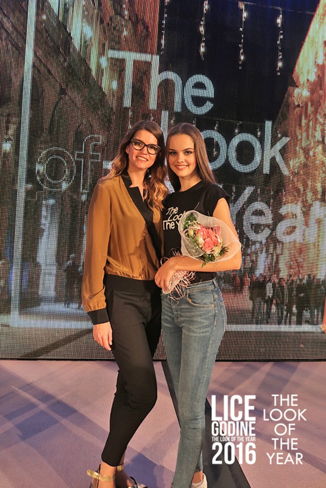 Jelena Ivanović, vlasnica agencije "Model Scouting Office" i Marija Žeželj