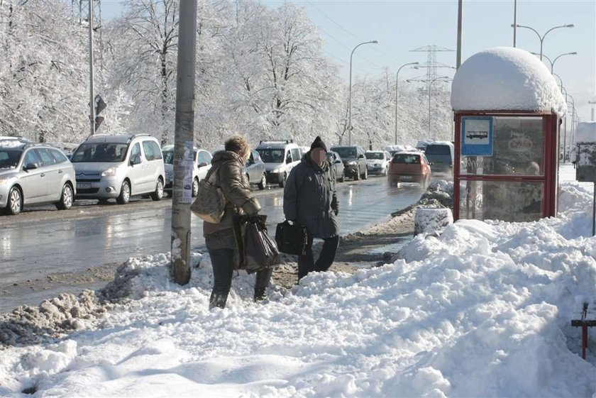 Zima znów zaatakowała