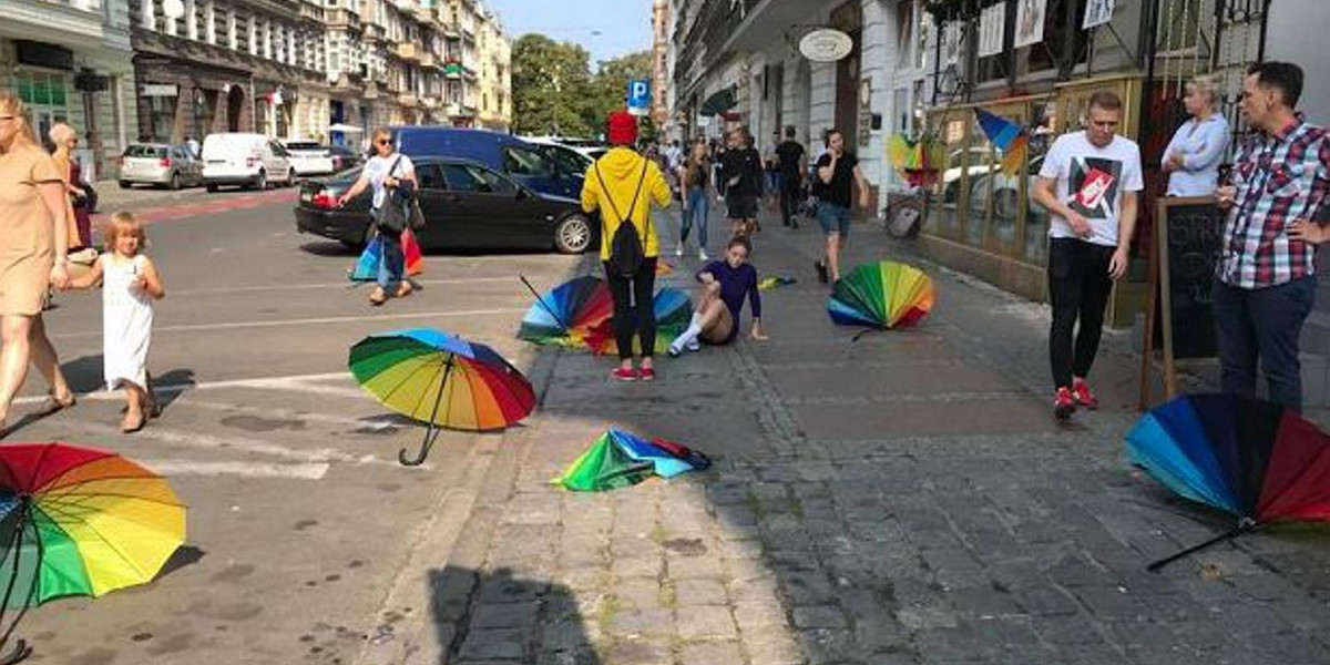 Piknik LGBT w Szczecinie – grupa mężczyzn zakłóciła imprezę