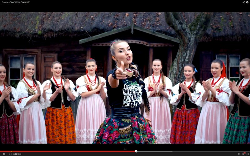 Kadry z klipu do piosenki 'My Słowianie'
