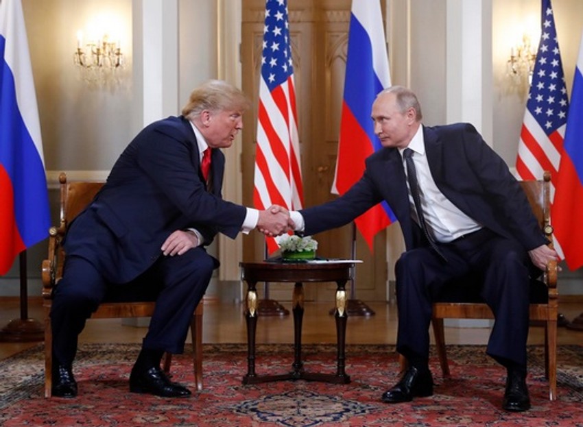 Rukovanje Trampa i Putina