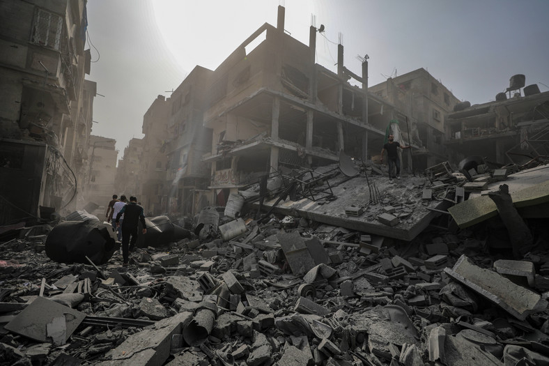 Zniszczenia w Strefie Gazy są olbrzymie