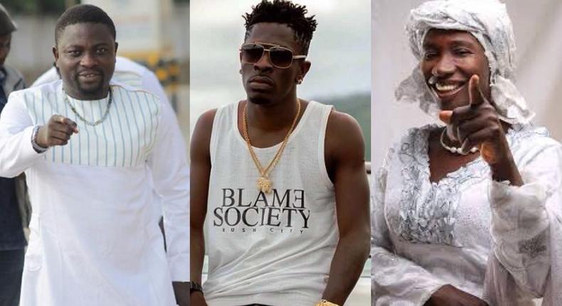 Brop Sammy, Shatta Wale and Cecelia Marfo