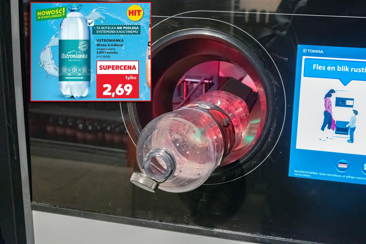 System kaucyjny ruszył. I już pojawiły się nowe butelki, które go omijają