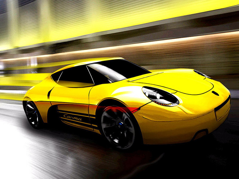 Porsche Carma Concept: studium niemieckiego supersportu z Francji