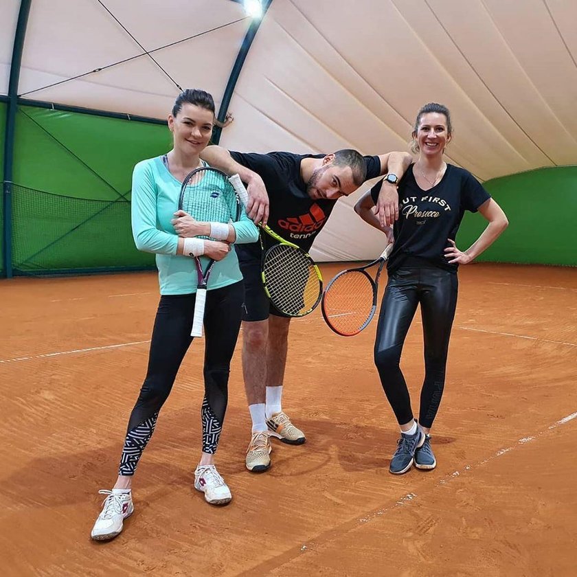 Agnieszka Radwańska, Jerzy Janowicz i Marta Domachowska