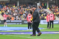 Liroy pokazał środkowy palec kibicom Radomiaka Radom [WIDEO]