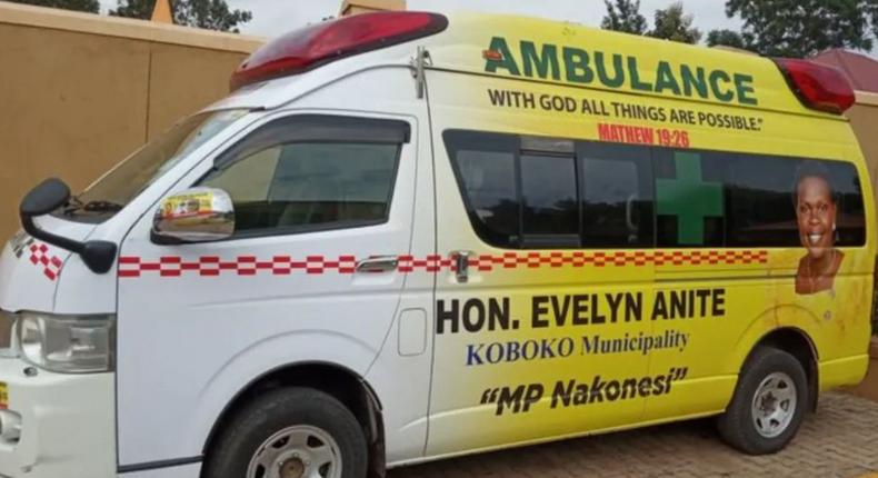 Ugandan Minister of Finance takes back ambulance from constituents after losing election 
