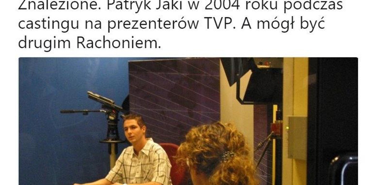 Patryk Jaki chciał być gwiazdą telewizji. Wyciekło stare zdjęcie