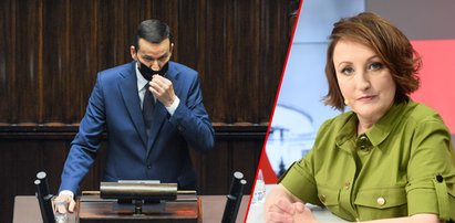 Burzyńska: premier jest pozbawiony wiarygodności