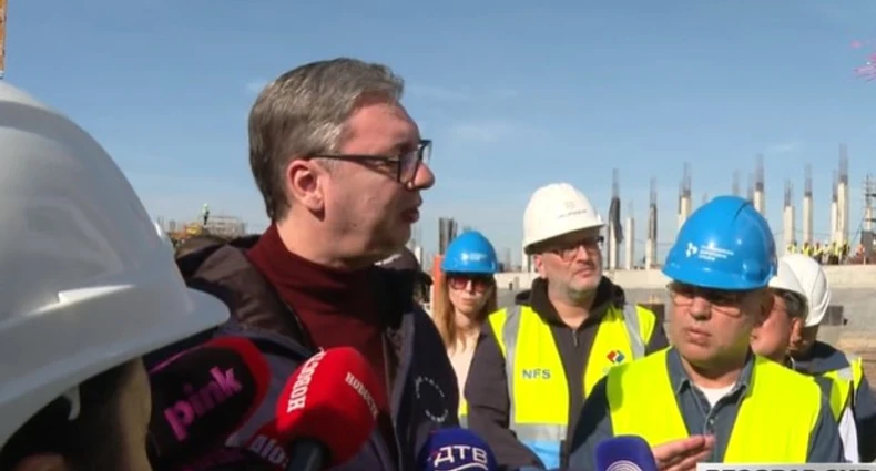 Aleksandar Vučić, obilazak Expo