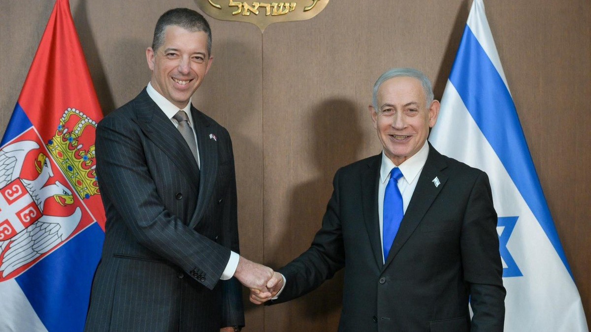 Marko Đurić i Benjamin Netanjahu