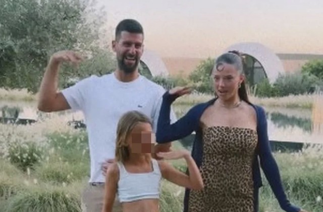 Novak Đoković sa ćerkom Tarom igra uz Darin hit