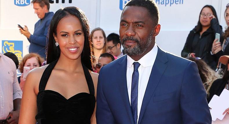 Idris Elba and wife, Sabrina (Dreddsworld)