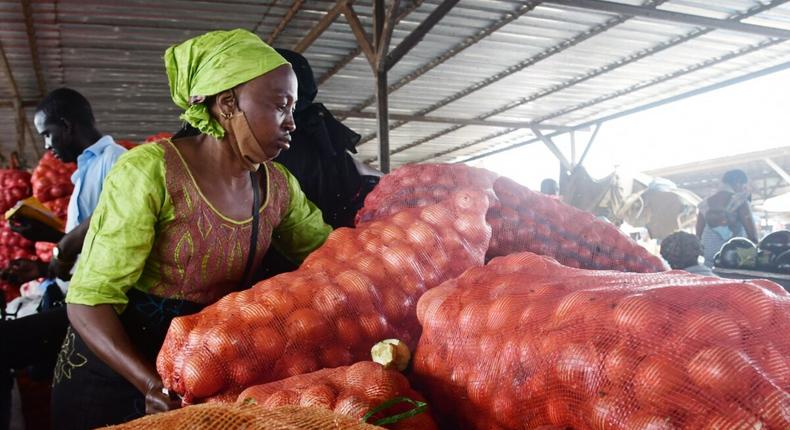 Commerce oignon Sénégal