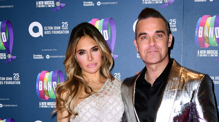 Ayda Field és Robbie Williams / Fotó: Northfoto