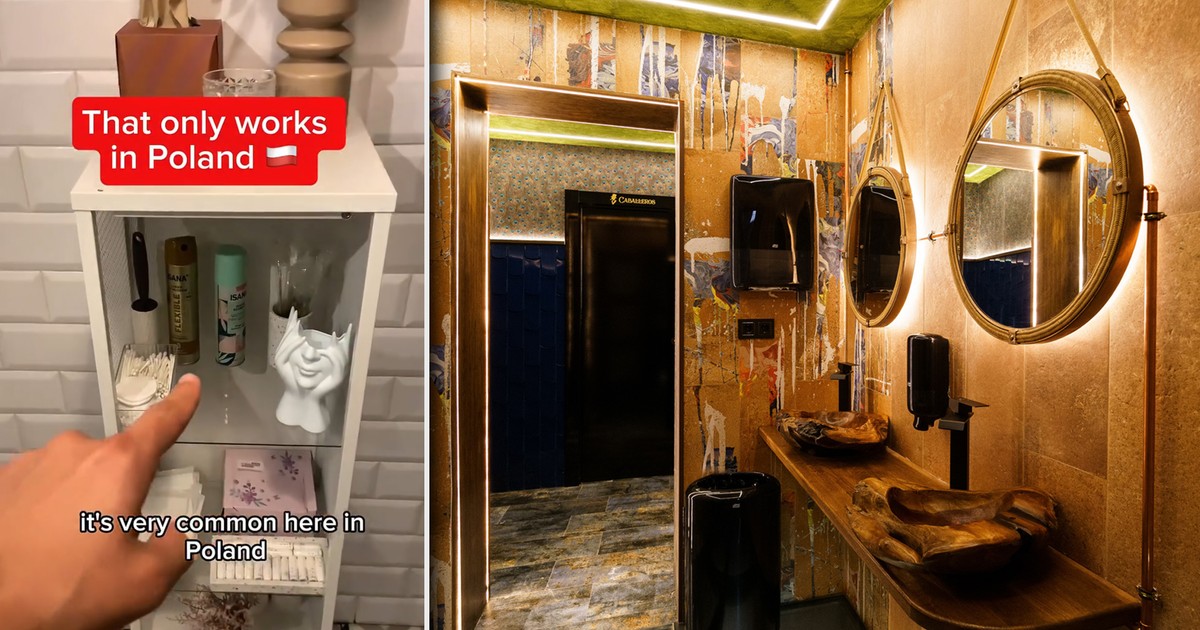 Brazylijczyk pokazał toaletę w polskiej restauracji. "To działa tylko w Polsce"