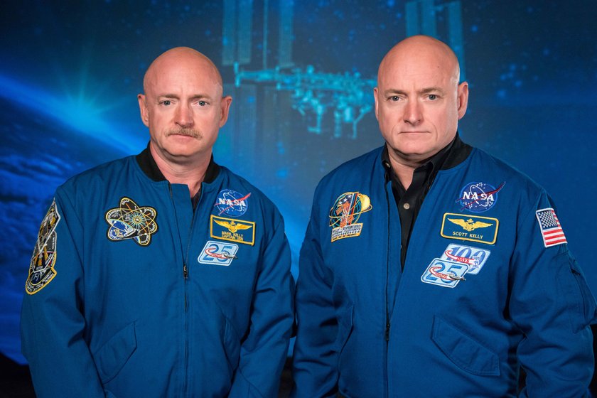 Mark i Scott Kelly